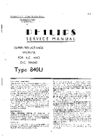 Philips - 840-U-Service-Manual
